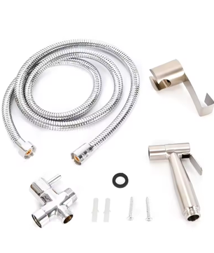 Bidet Handdouche RVS – Intieme Hygiëne Douche met Slang en Houder