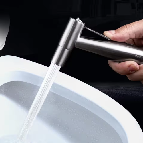 Bidet Handdouche RVS – Intieme Hygiëne Douche met Slang en Houder