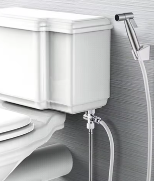 Bidet Handdouche RVS – Intieme Hygiëne Douche met Slang en Houder