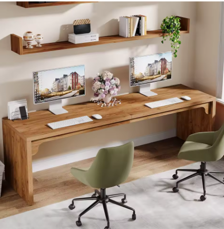 Extra Lang Bureau 180 cm – Dubbel Werkbureau voor Thuis en Kantoor