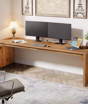 Extra Lang Bureau 180 cm – Dubbel Werkbureau voor Thuis en Kantoor
