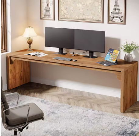 Extra Lang Bureau 180 cm – Dubbel Werkbureau voor Thuis en Kantoor