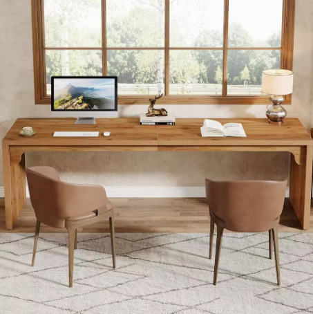 Extra Lang Bureau 180 cm – Dubbel Werkbureau voor Thuis en Kantoor