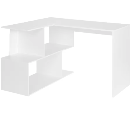 Stabiel Werk- en Studiebureau – PC Tafel met Opbergruimte 100x40 cm