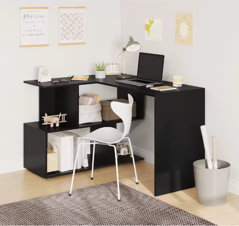 Stabiel Werk- en Studiebureau – PC Tafel met Opbergruimte 100x40 cm