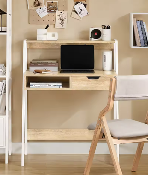 Bureau met Lade en Opbergvak – Computertafel met Plank