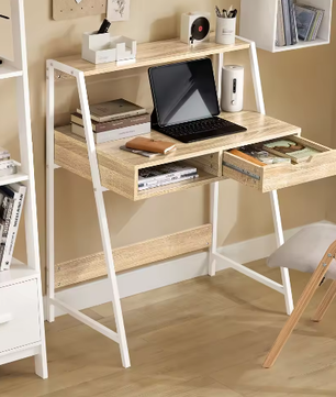 Bureau met Lade en Opbergvak – Computertafel met Plank