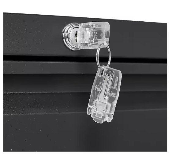 Metalen archiefkast met 2 laden en slot – Verticale kantoor archiefkast A4/Letter