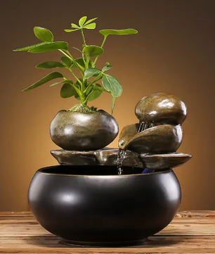 Keramische Waterfontein voor Kat en Hond – Stille Drinkfontein en Zen Decor voor Binnen