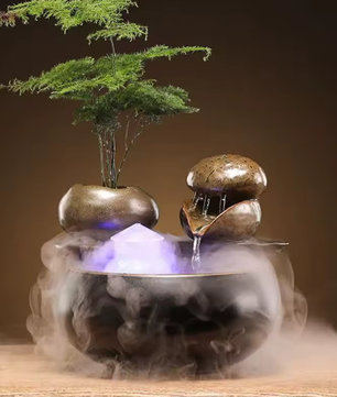 Keramische Waterfontein voor Kat en Hond – Stille Drinkfontein en Zen Decor voor Binnen