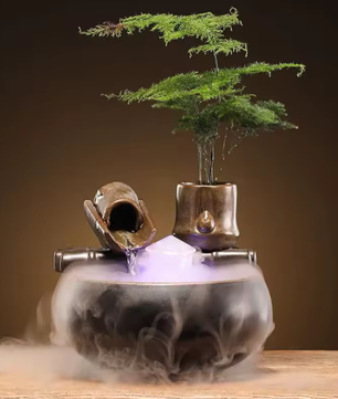 Keramische Waterfontein voor Kat en Hond – Stille Drinkfontein en Zen Decor voor Binnen