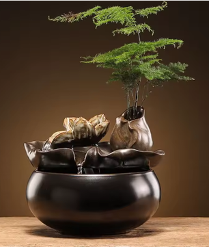 Keramische Waterfontein voor Kat en Hond – Stille Drinkfontein en Zen Decor voor Binnen