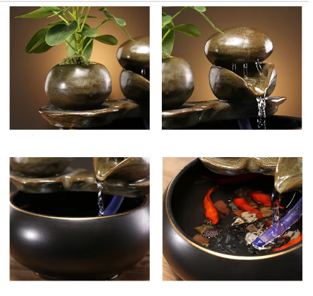 Keramische Waterfontein voor Kat en Hond – Stille Drinkfontein en Zen Decor voor Binnen