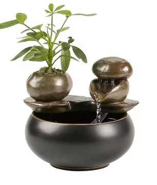 Keramische Waterfontein voor Kat en Hond – Stille Drinkfontein en Zen Decor voor Binnen