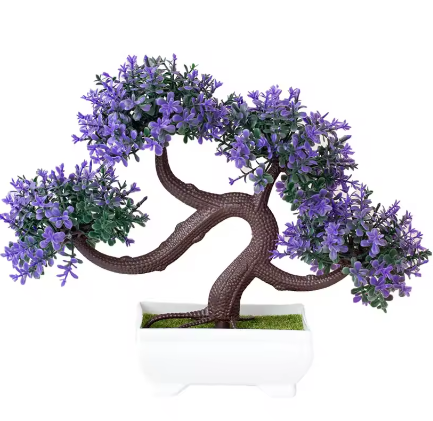 Kunstmatige Bonsai Plant in Pot – Zen Tafeldecoratie voor Thuis en Kantoor