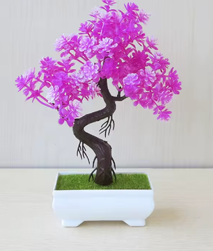 Kunstmatige Bonsai Plant in Pot – Zen Tafeldecoratie voor Thuis en Kantoor