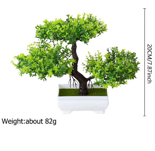 Kunstmatige Bonsai Plant in Pot – Zen Tafeldecoratie voor Thuis en Kantoor