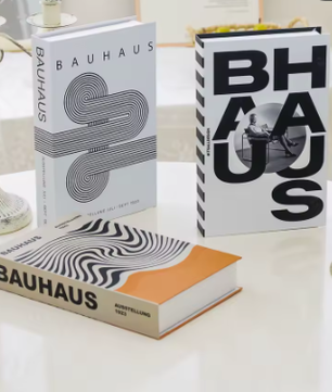 Set van 3 Opvouwbare Decoratieve Boeken – Mode en Stijlvolle Woonkamer Ornamenten