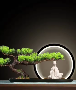 LED Bonsai Boom – Kunstmatige Potplant Decoratie voor Woonkamer en Tuin