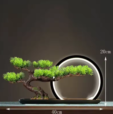 LED Bonsai Boom – Kunstmatige Potplant Decoratie voor Woonkamer en Tuin