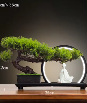LED Bonsai Boom – Kunstmatige Potplant Decoratie voor Woonkamer en Tuin