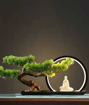 LED Bonsai Boom – Kunstmatige Potplant Decoratie voor Woonkamer en Tuin