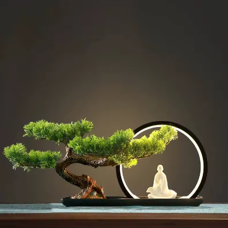 LED Bonsai Boom – Kunstmatige Potplant Decoratie voor Woonkamer en Tuin