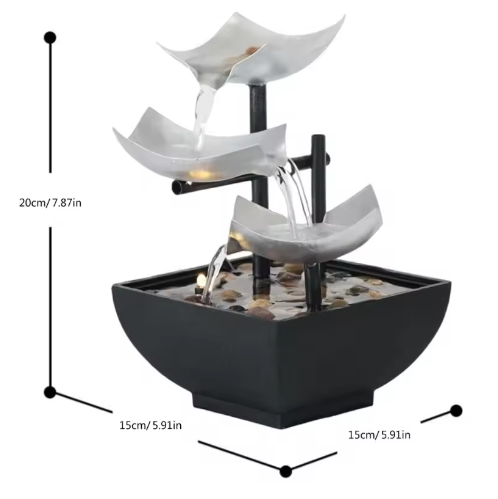 Desktop Tafelbladfontein – Elektrische Waterdecoratie voor Binnen
