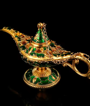 Decoratieve Aladdin Lamp – Tafelblad Ornament voor Woonkamer en Slaapkamer