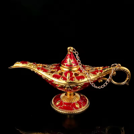 Decoratieve Aladdin Lamp – Tafelblad Ornament voor Woonkamer en Slaapkamer