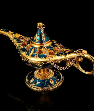 Decoratieve Aladdin Lamp – Tafelblad Ornament voor Woonkamer en Slaapkamer