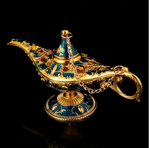 Decoratieve Aladdin Lamp – Tafelblad Ornament voor Woonkamer en Slaapkamer