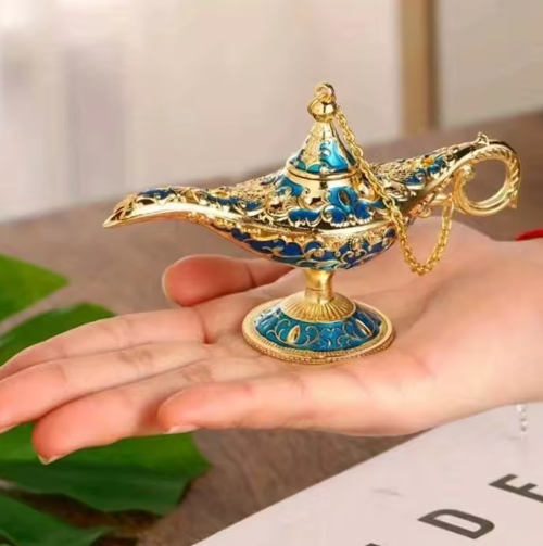 Decoratieve Aladdin Lamp – Tafelblad Ornament voor Woonkamer en Slaapkamer