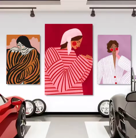 Moderne S-Sofia Lind Poster – Multifunctionele Muurkunst voor Woonkamer en Kantoor