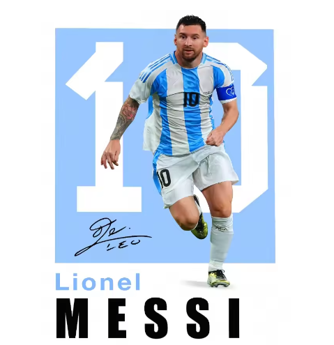 Beroemde Voetballers Posters en Canvas Prints – Moderne Muurdecoratie voor Woonkamer en Kantoor