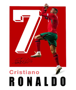 Beroemde Voetballers Posters en Canvas Prints – Moderne Muurdecoratie voor Woonkamer en Kantoor