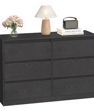 Moderne Ladekast met 6 Lades – Minimalistisch Opbergmeubel