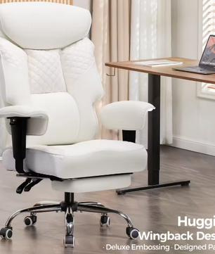 Ergonomische Gaming Bureaustoel voor Zware Personen met Voetsteun