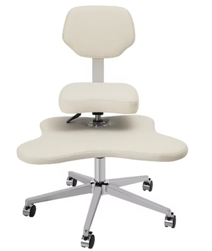 Ergonomische cross bureaustoel met lendensteun en verstelbaar voetkussen