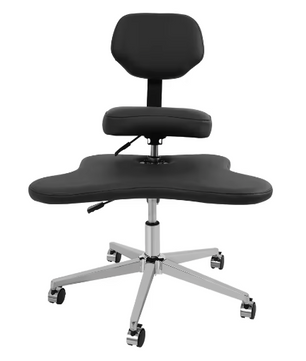 Ergonomische cross bureaustoel met lendensteun en verstelbaar voetkussen