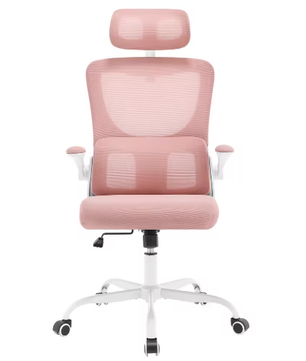 Ergonomische Gaming- en Bureaustoel – Verstelbare Hoogte, Hoofd- en Lumbaalsteun, Draaibaar