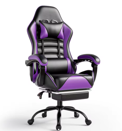 Ergonomische Gamingstoel Met Voetsteun – Verstelbare Bureaustoel Voor Volwassenen