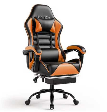 Ergonomische Gamingstoel Met Voetsteun – Verstelbare Bureaustoel Voor Volwassenen