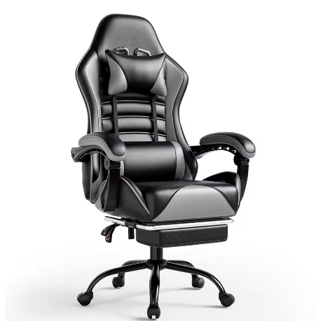 Ergonomische Gamingstoel Met Voetsteun – Verstelbare Bureaustoel Voor Volwassenen