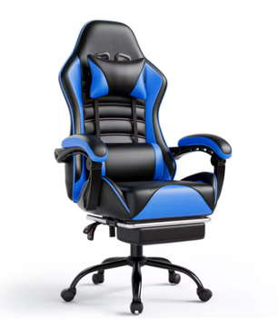 Ergonomische Gamingstoel Met Voetsteun – Verstelbare Bureaustoel Voor Volwassenen