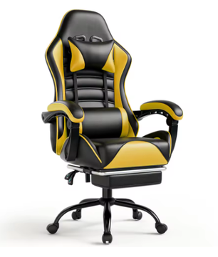 Ergonomische Gamingstoel Met Voetsteun – Verstelbare Bureaustoel Voor Volwassenen