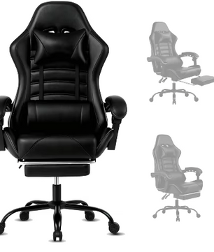 Ergonomische Gamingstoel Met Voetsteun – Verstelbare Bureaustoel Voor Volwassenen