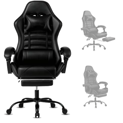 Ergonomische Gamingstoel Met Voetsteun – Verstelbare Bureaustoel Voor Volwassenen