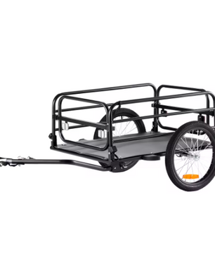 Opvouwbare Fietskar met 40,6 cm Wielen – Fietsvrachtwagen tot 72 kg Draagvermogen