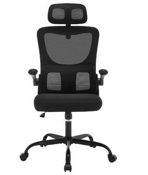 Ergonomische Gaming- en Bureaustoel – Verstelbare Hoogte, Hoofd- en Lumbaalsteun, Draaibaar